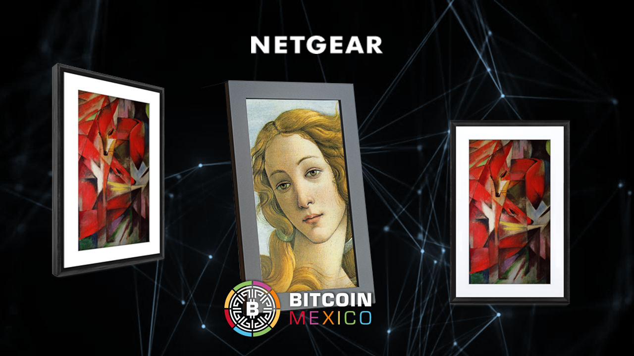 Marcos de arte digital de Netgear admitirán NFT