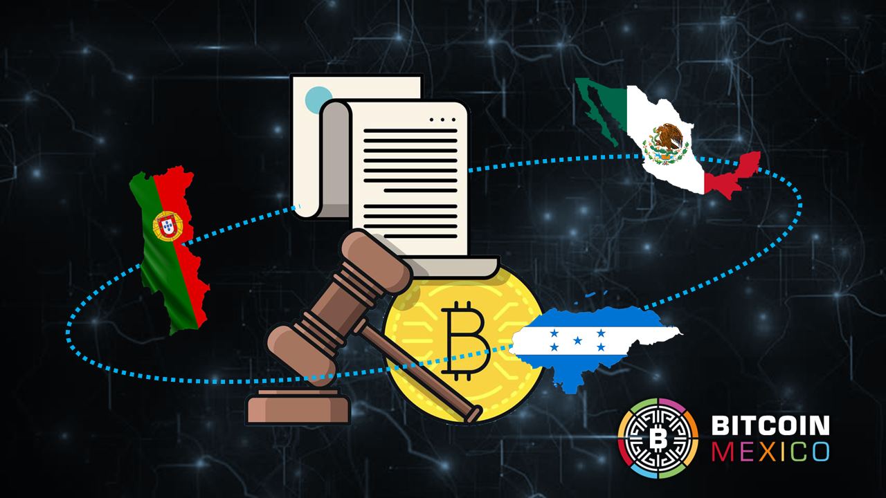 Bitcoin ¿moneda legal en Honduras, México y Portugal?