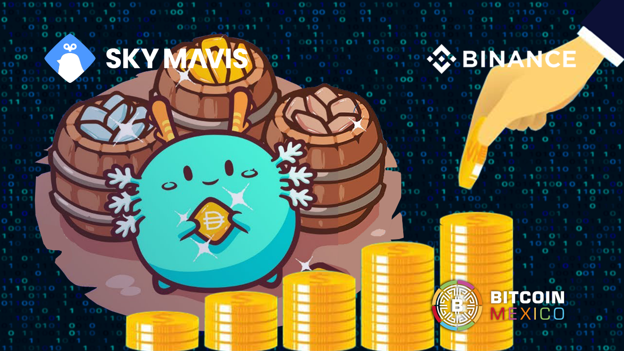 Sky Mavis logra recaudar $150 MDD en fondos liderados por Binance