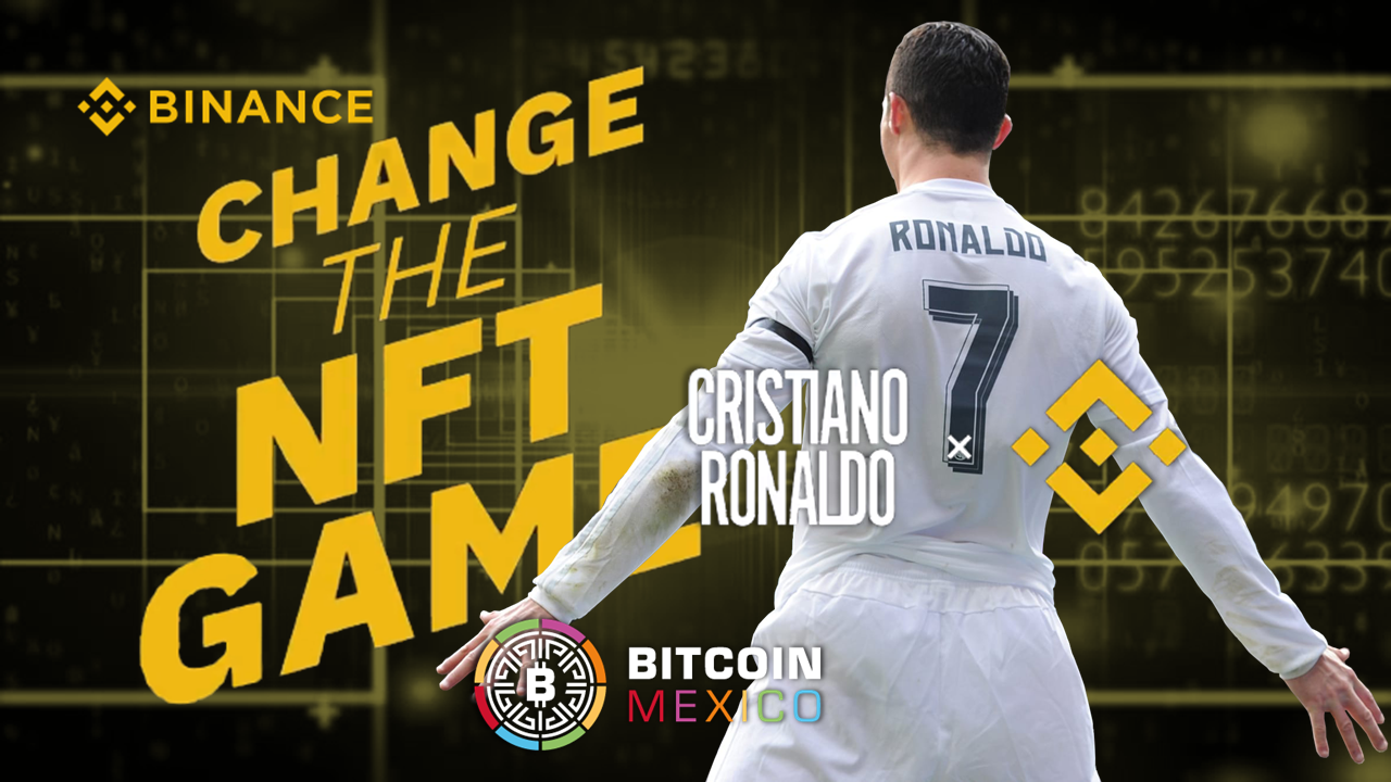 Cristiano Ronaldo, nuevo refuerzo del equipo NFT de Binance