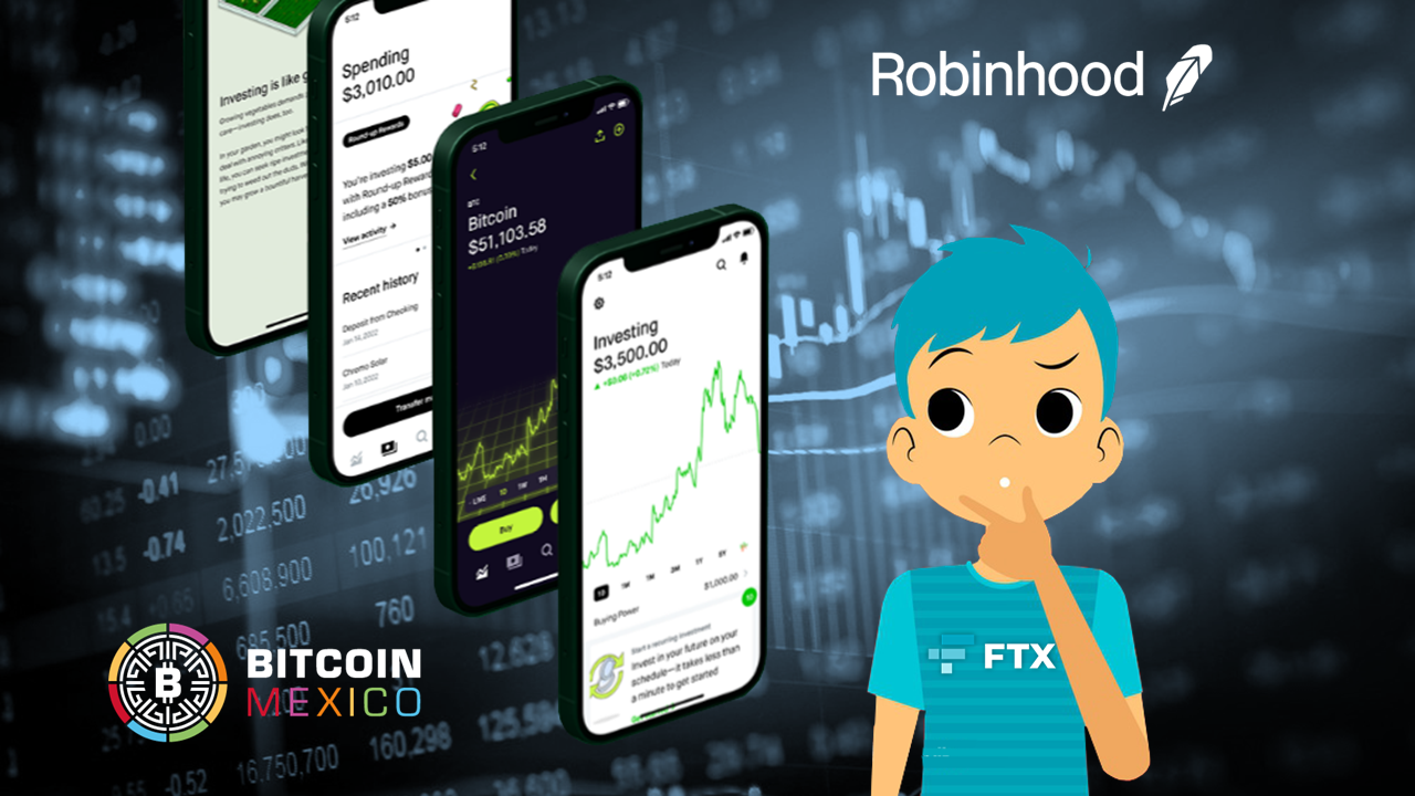 ¿La cripto exchange FTX está buscando comprar Robinhood?