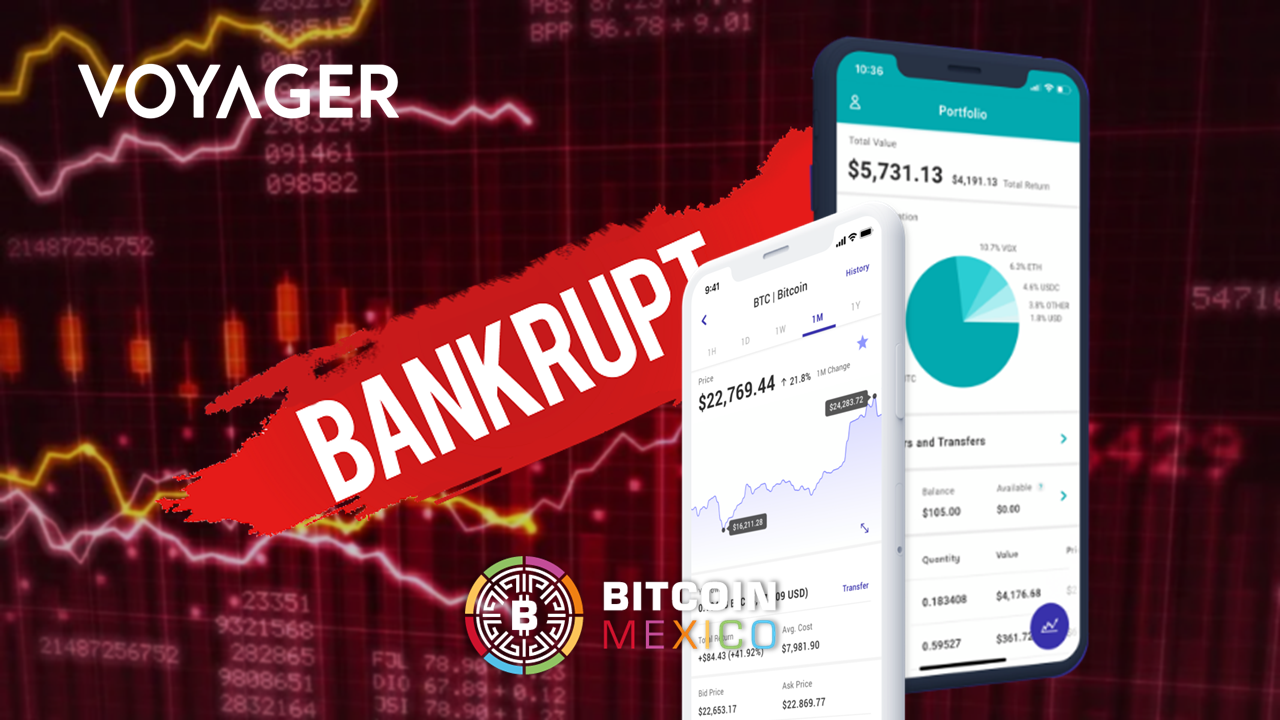 Voyager se declara en bancarrota y todo a su alrededor se desmorona