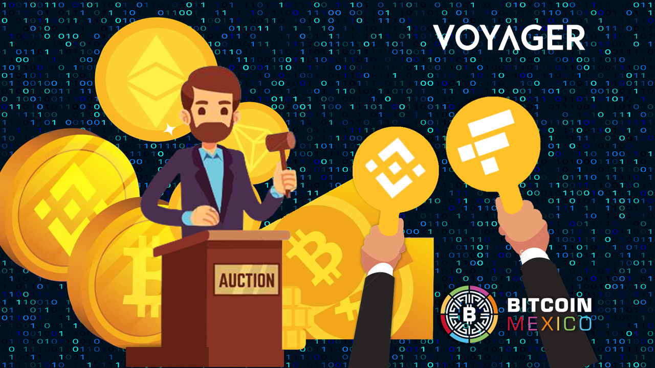 Binance y FTX muestran interés en compra de activos de Voyager Digital