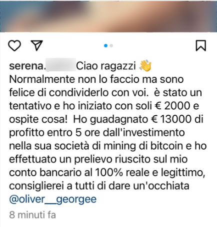 Scammers use fake crypto posts to steal data on Instagram