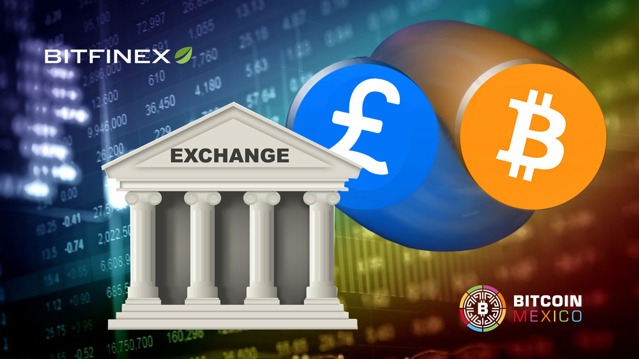 Bitfinex, por encima de Binance y Coinbase en el comercio con libras