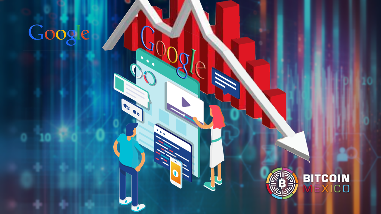 Google afectado por el criptoinvierno