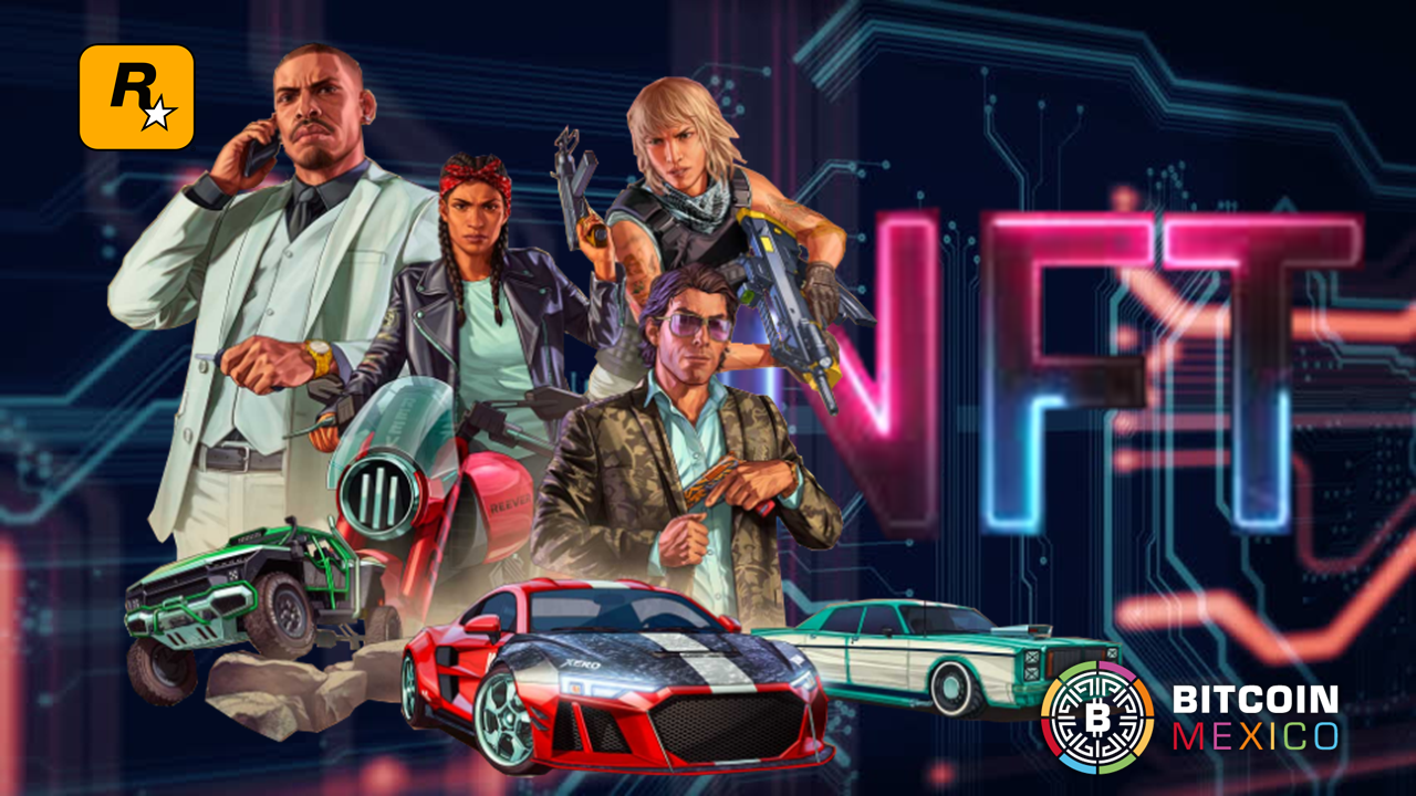 Rockstar prohíbe las NFT y las criptomonedas en Grand Theft Auto