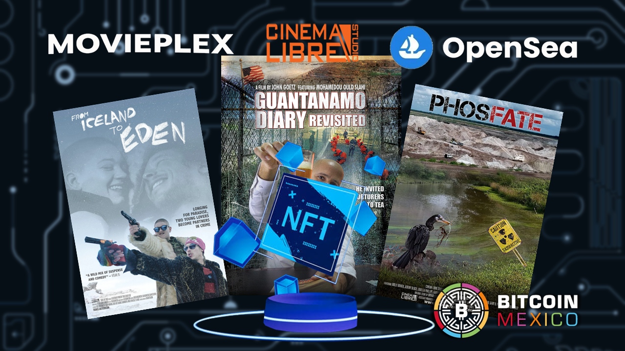Movieplex.io y Cinema Libre lanzaran la primera película NFT en OpenSea