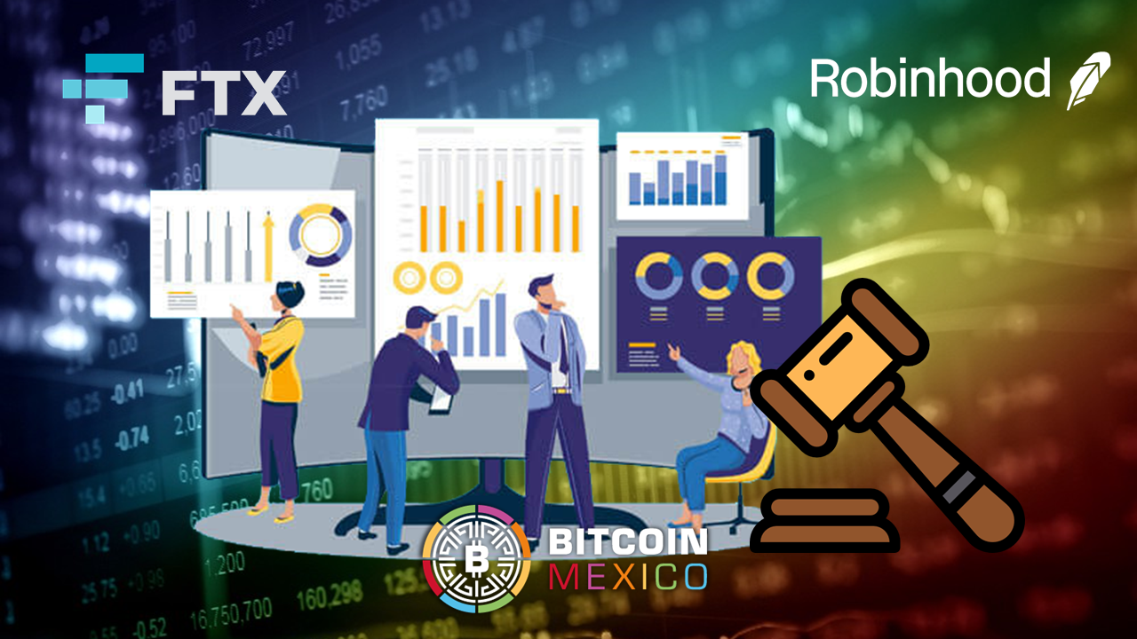Sam Bankman-Fried busca retener acciones de Robinhood equivalentes a $450 MDD