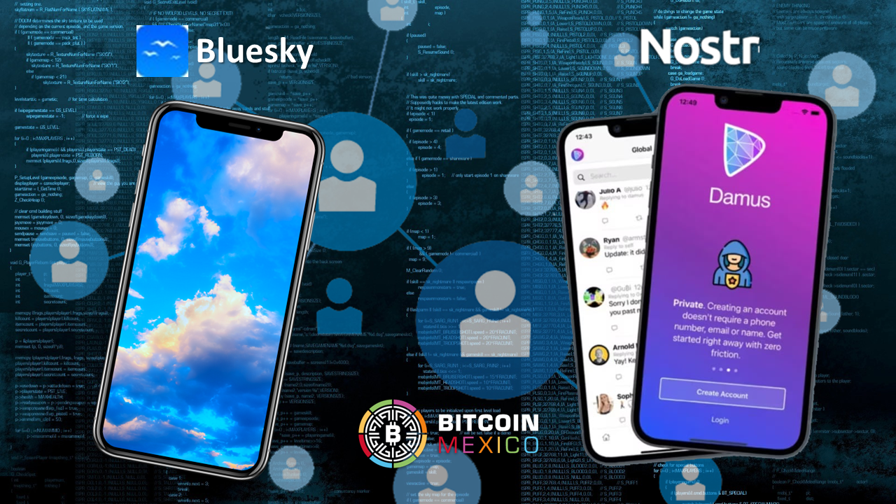 Bluesky y Nostr: plataformas emergentes que desafían el modelo centralizado de Twitter