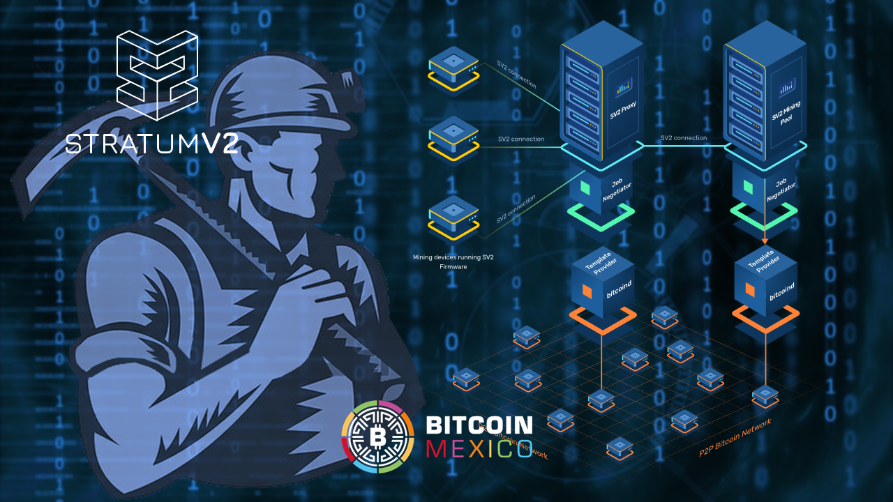Stratum v2: Nueva actualización para la minería descentralizada de Bitcoin