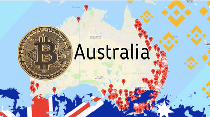 Binance Lite habilita 1,300 puntos de venta de Bitcoin en Australia