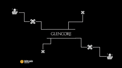 Glencore, empresa productora materias primas, utilizará blockchain