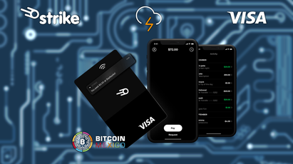 Strike, sistema que acepta depósitos en USD por BTC, se une a Visa