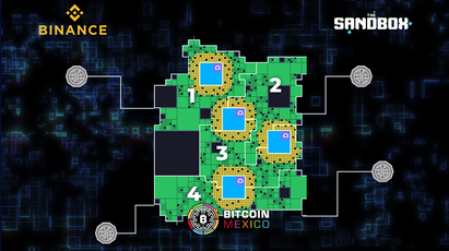 Binance, dueño mayoritario de tokens LAND en The Sandbox