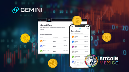 Gemini Earn permitirá ganar intereses usando criptomonedas