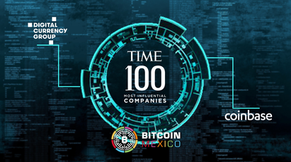 Digital Currency y Coinbase dentro de las 100 empresas más influyentes