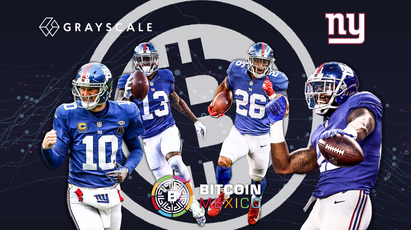 Grayscale se asoció con New York Giants
