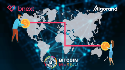 Bnext y Algorand ofrecerán transferencias internacionales en blockchain