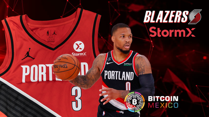NBA: Blazers de Portland sumará al socio blockchain StormX a su camiseta