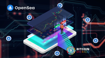 Mercado NFT, OpenSea supera $1 mil millones en volumen de operaciones