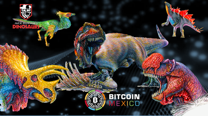 Venden dinosaurios de NFT para financiar investigación científica