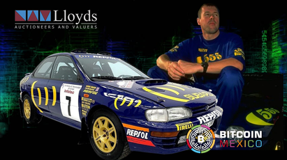 Auto de la estrella de rally, Colin McRae, es vendido en Bitcoins