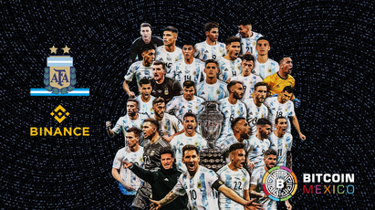 Binance nuevo patrocinador de la Selección Argentina de Fútbol