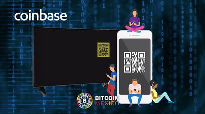 ¿Cuántas visitas generó el QR de Coinbase en el Super Bowl?