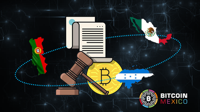 Bitcoin ¿moneda legal en Honduras, México y Portugal?