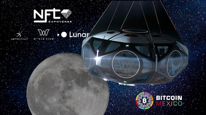 NFT Expoverse te lleva literalmente al espacio