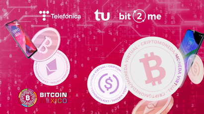 Telefónica habilita criptopagos en su plataforma e-commerce con Bit2Me