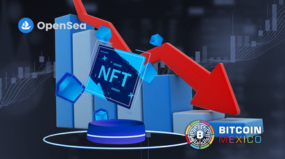 OpenSea marca el volumen diario más bajo de los últimos 15 meses
