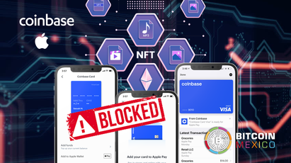 Apple bloquea el lanzamiento de la wallet de Coinbase en iOS