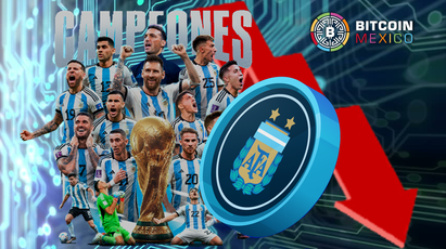 Argentina gana el Mundial Qatar 2022, pero su fan token se derrumbó