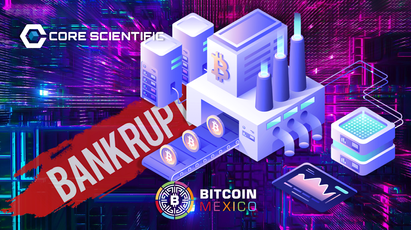Cripto minero Core Scientific se declara en bancarrota bajo Capítulo 11