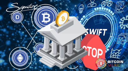 Signature Bank, socio de Binance detiene transacciones SWIFT inferiores a $100 mil  USD