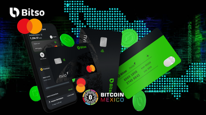 Bitso lanza tarjeta de débito en México en colaboración con Mastercard