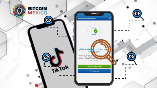 TikTok podría estar revisando tus direcciones Bitcoin