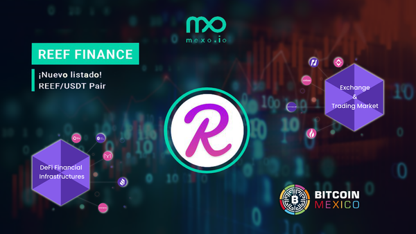 Mexo ha listado Reef, el pool de liquidez de Polkadot