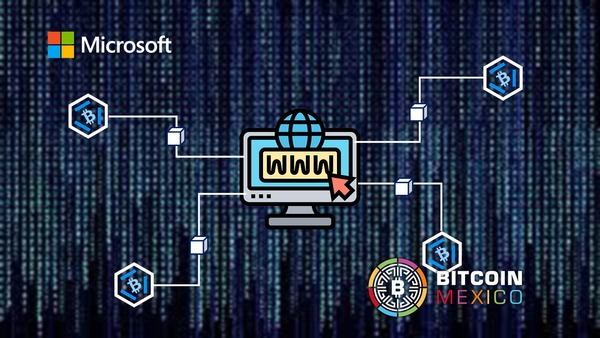 Microsoft usa Bitcoin para construir un internet descentralizado