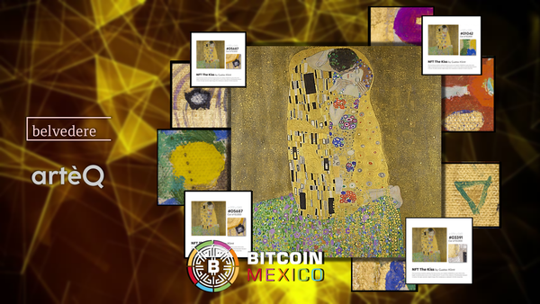Museo Belvedere venderá NFTs de la obra de Gustav Klimt "El beso"