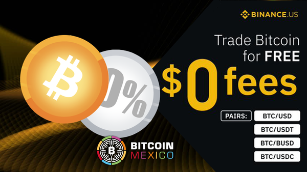 Binance US elimina las tarifas en las operaciones con Bitcoin