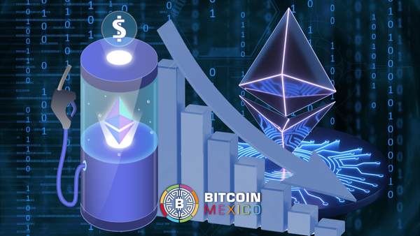 Ethereum: cae el volumen de transacciones y comisiones tocan mínimos