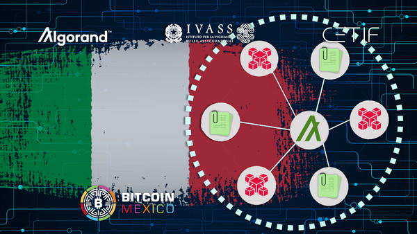 Italia elige la blockchain Algorand para garantías bancarias y seguros